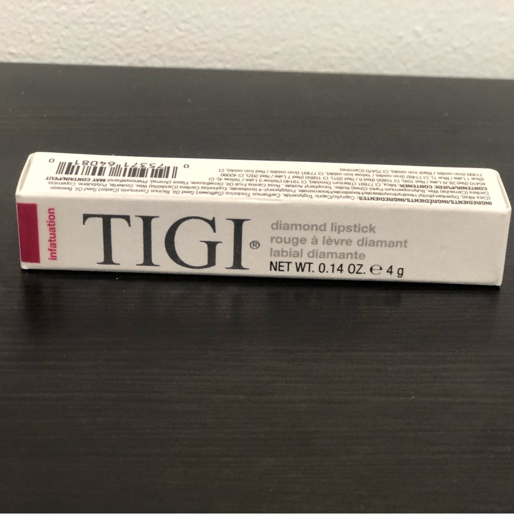 TIGI Cosmetics Diamond Lipstick, .14 Oz, New, Infatuation